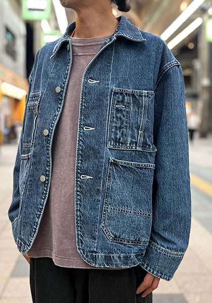 IMPRESTORE インプレストア 12.5オンス DENIM COVERALL / カバーオール カラー:VINTAGE WASH