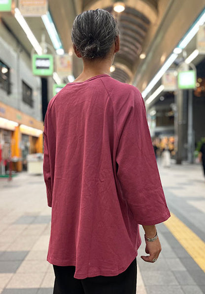 GOHEMP ゴーヘンプ | WIDE BASEBALL TEE