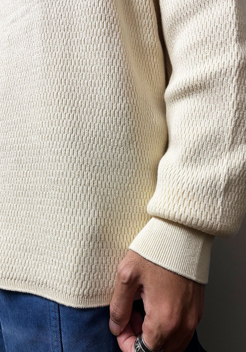 Nasngwam.（ナスングワム）| COUNTER KNIT / カウンターニット [NATURAL]