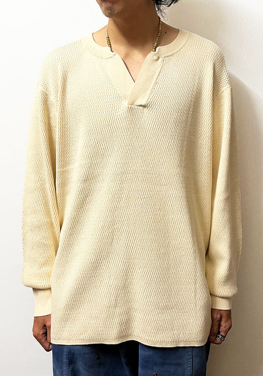 Nasngwam.（ナスングワム）| COUNTER KNIT / カウンターニット [NATURAL]
