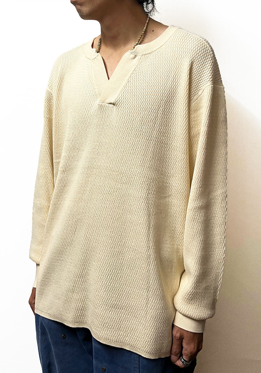 Nasngwam.（ナスングワム）| COUNTER KNIT / カウンターニット [NATURAL]