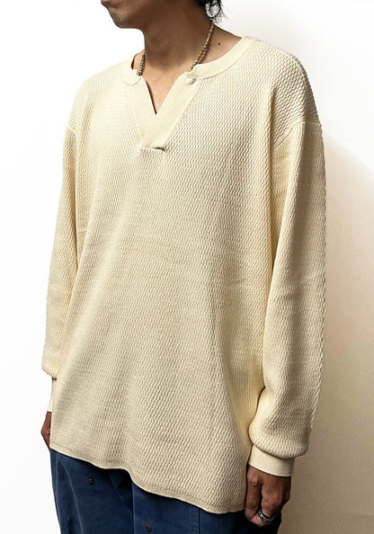 Nasngwam.（ナスングワム）| COUNTER KNIT / カウンターニット [NATURAL]