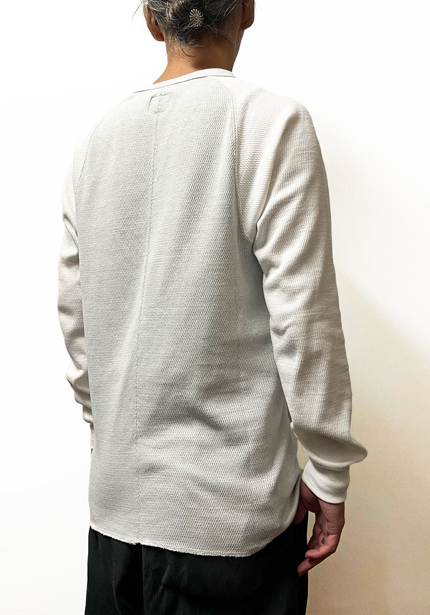 IMPRESTORE インプレストア Honeycomb Thermal Freedom L/S Tee [GRAY×WHITE]