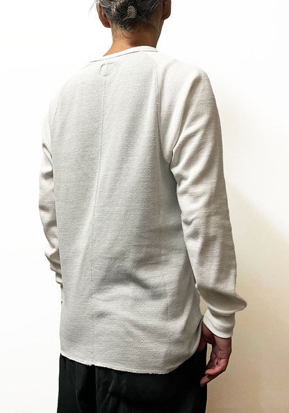 IMPRESTORE インプレストア Honeycomb Thermal Freedom L/S Tee [GRAY×WHITE]