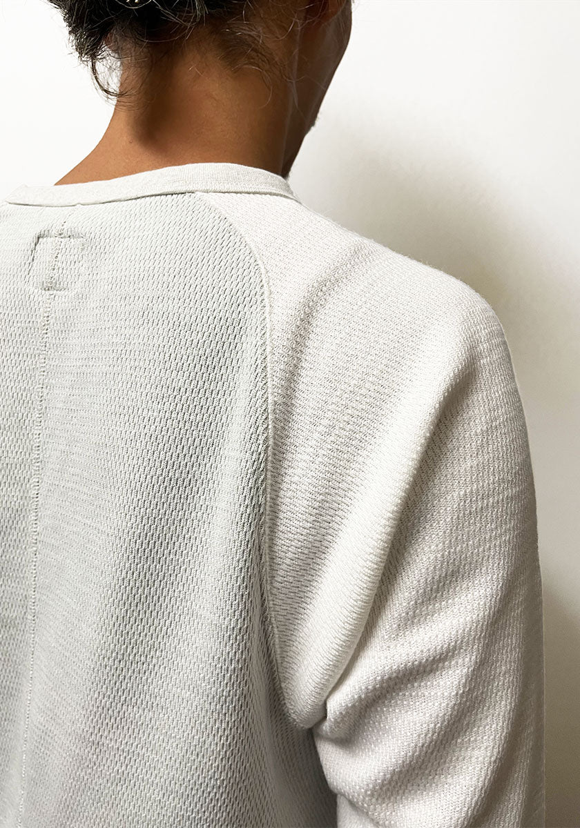 IMPRESTORE インプレストア Honeycomb Thermal Freedom L/S Tee [GRAY×WHITE]