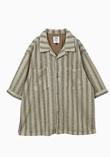 KELEN ケレン |  LACE KNIT SHIRT カラー : BEIGE