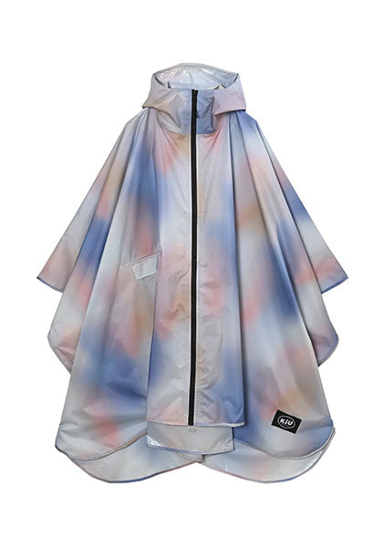 KIU レインポンチョ 2ND カラー：サーモグラフィー