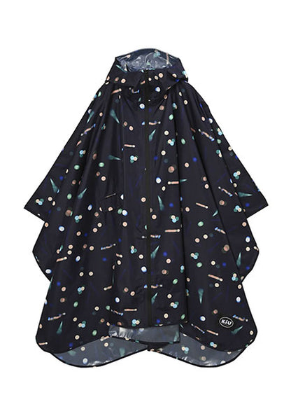 KIU レインポンチョ 2ND カラー：レイニーライト