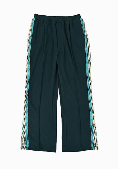KELEN ケレン | KNIT LINE TROUSER カラー:GREEN