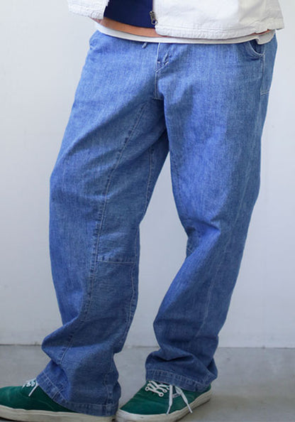 remilla クロスデニムパンツ