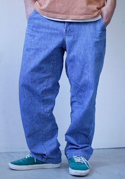 remilla クロスデニムパンツ