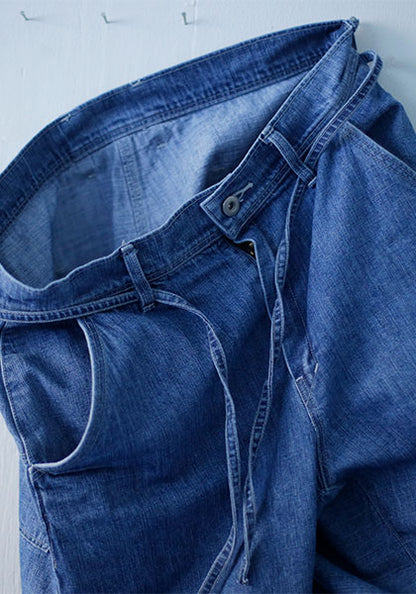 remilla クロスデニムパンツ