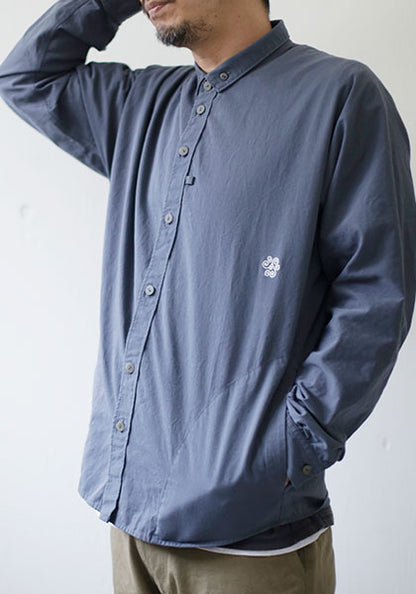 remilla | Smoked Dolman Shirt Color: Blue Gray