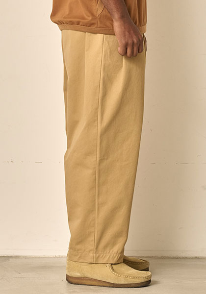 KELEN ケレン | 2TUCK COCOON TROUSER  / 2タックコクーントラウザー カラー:BEIGE
