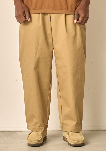 KELEN ケレン | 2TUCK COCOON TROUSER  / 2タックコクーントラウザー カラー:BEIGE