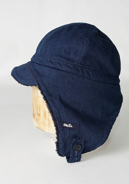 remilla ボア帽 タイプ:８ozデニム
