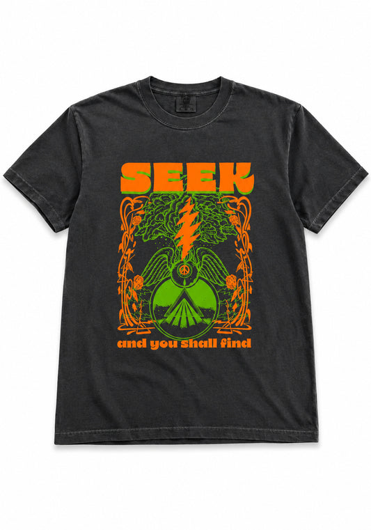 DEGARASHI × SEEK PEACE EYE TEE