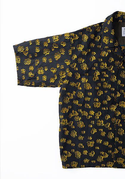 KELEN ケレン | FLOWER CUT JACQUARD SHIRT