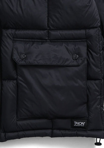 TAION 体温 マウンテン パッカブル ボリュームダウンコート