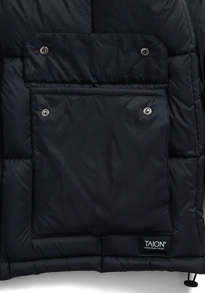 TAION 体温 マウンテン パッカブル ボリュームダウンコート