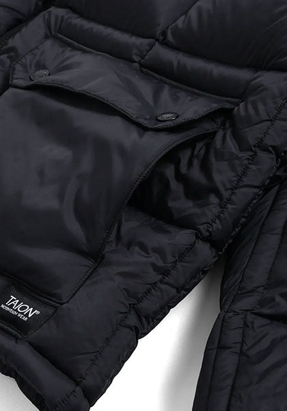 TAION 体温 マウンテン パッカブル ボリュームダウンコート