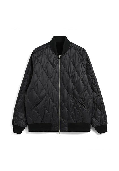 TAION 体温 ジャパンスペシャル リバーシブル スカジャン ダウンジャケット カラー : ブラック×ブラック