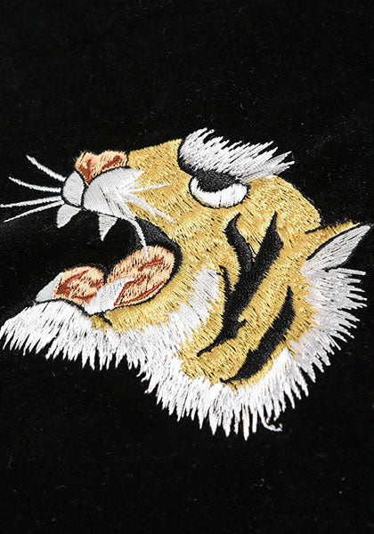 TAION 体温 ジャパンスペシャル リバーシブル スカジャン ダウンジャケット カラー : ブラック×ブラック