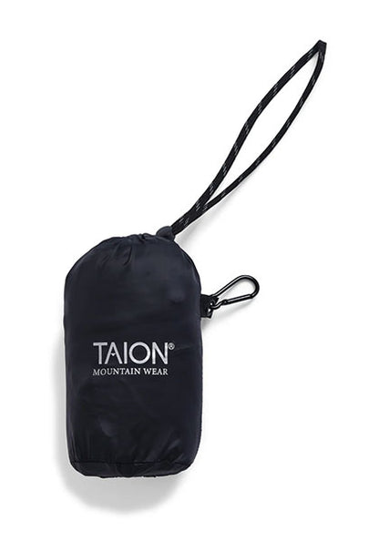 TAION 体温 ベーシック Vネックボタン インナーダウンベスト カラー:ブラック