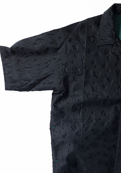 KELEN ケレン | FLOWER CUT JACQUARD SHIRT