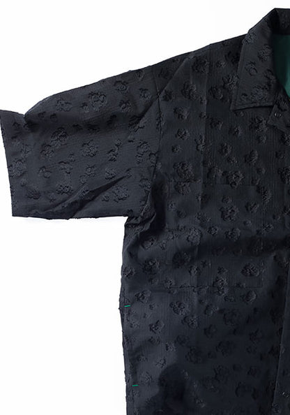 KELEN ケレン | FLOWER CUT JACQUARD SHIRT