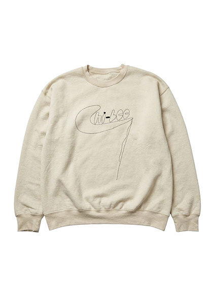 CHI-BEE × super market ロゴスウェット