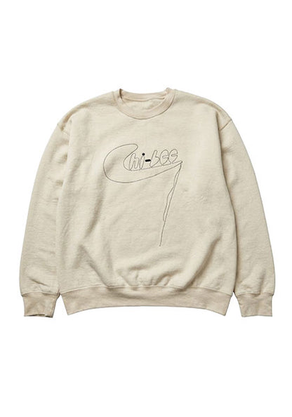 CHI-BEE × super market ロゴスウェット