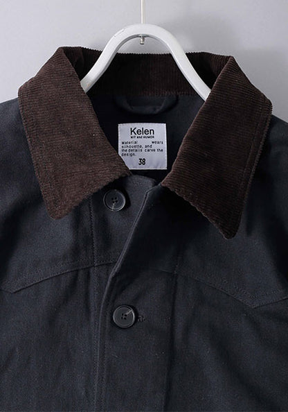 KELEN ケレン | HUNTING WORK JACKET カラー:BLACK