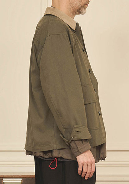 KELEN ケレン | HUNTING WORK JACKET カラー:KHAKI