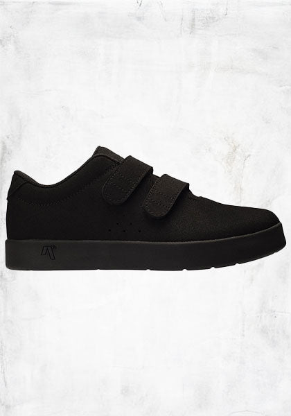 AREth アース | Model I (velcro) カラー： BLACK VEGAN SUEDE