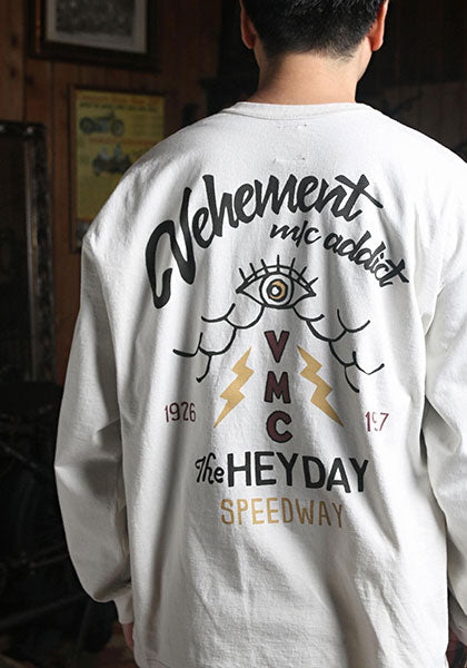 GYPSY&SONS ジプシーアンドサンズ | SLIT VMC PRINT 16oz LONG SLEEVECREW