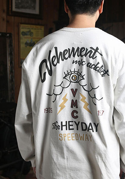 GYPSY&SONS ジプシーアンドサンズ | SLIT VMC PRINT 16oz LONG SLEEVECREW