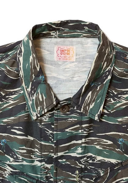 IMPRESTORE インプレストア BETOKON  BDU JACKET カラー:タイガーカモ
