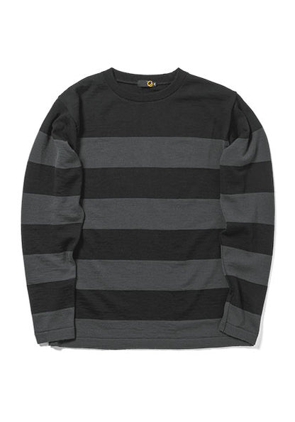 GREEN CLOTHING グリーンクロージング | ウールレイヤー / ベースレイヤー カラー：BLACK×CHACOAL