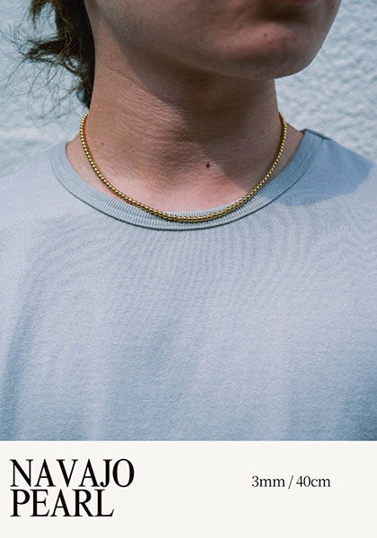 Indian Jewelry (インディアン ジュエリー) 14K GF NAVAJO PEARLS