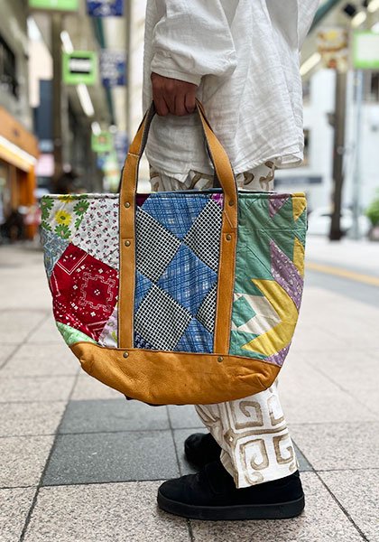 Nasngwam ナスングワム × EARYMORNING アーリーモーニング | OLD QUILT LARGE TOTE / トートバッグ