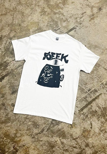 ESOW×SEEK FACE TEE カラー:ホワイト