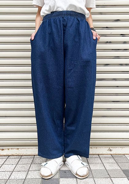 VOIRY ヴォイリー | SUNDAY PANTS DENIM カラー : D.BLUE