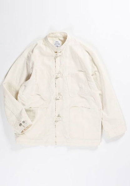 KELEN | CHINE BUTTON COVER ALL / China coverall Color: ECRU