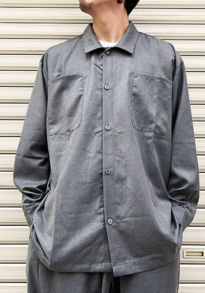 VOIRY | DOCTOR SHIRTS-CORD LUX Color: MIX GRAY