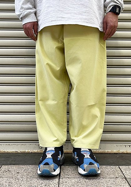 VOIRY ヴォイリー | SUNDAY PANTS カラー: LIME