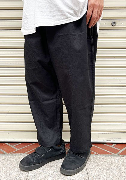 VOIRY | SUNDAY PANTS COTTON JACQUARD Color: BLACK