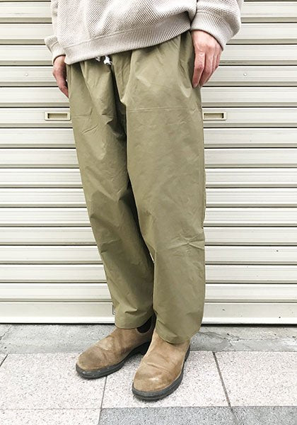 VOIRY ヴォイリー | SUNDAY PANTS WC カラー:KHAKIBEIGE