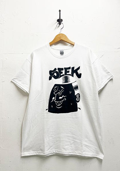 ESOW×SEEK FACE TEE カラー:ホワイト