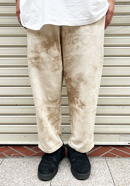 VOIRY ヴォイリー | SUNDAY PANTS UNEVEN DYEING カラー :BEIGE